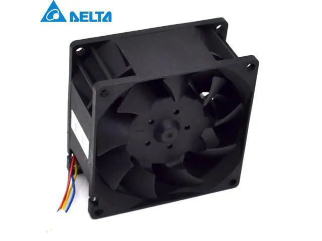 Alt view image 3 of 6 - Delta 8038 8CM 12V 1.8A violent winds of dual ball fan FFC0812DE 80*80*38mm