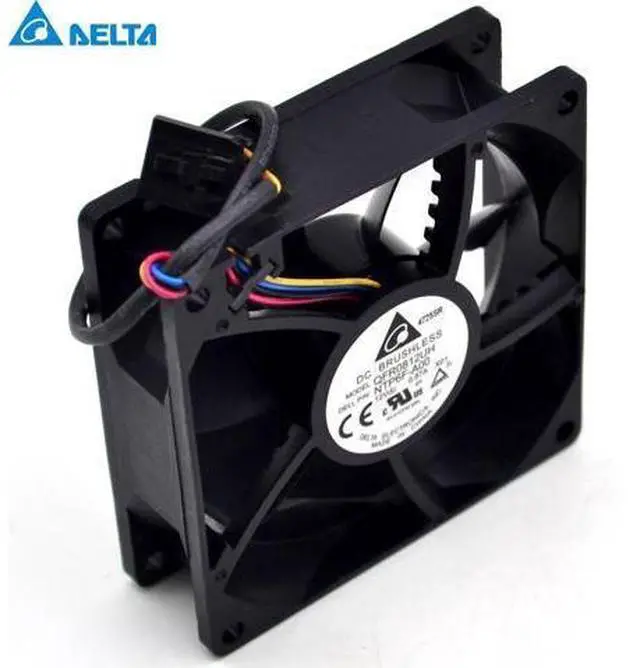Main image of QFR0812UH 12V 0.87A 8CM 4 fan speed control DELTA 80 * 80 * 25mm