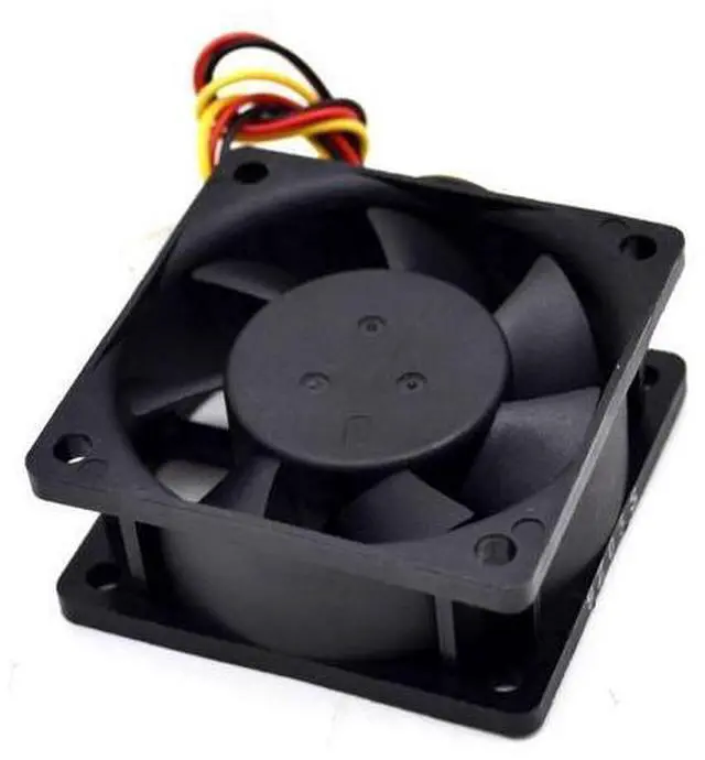 Alt view image 3 of 3 - New FD126025EB 6025 6cm 12V 0.42A high current dual ball bearing fan 60*60*25mm