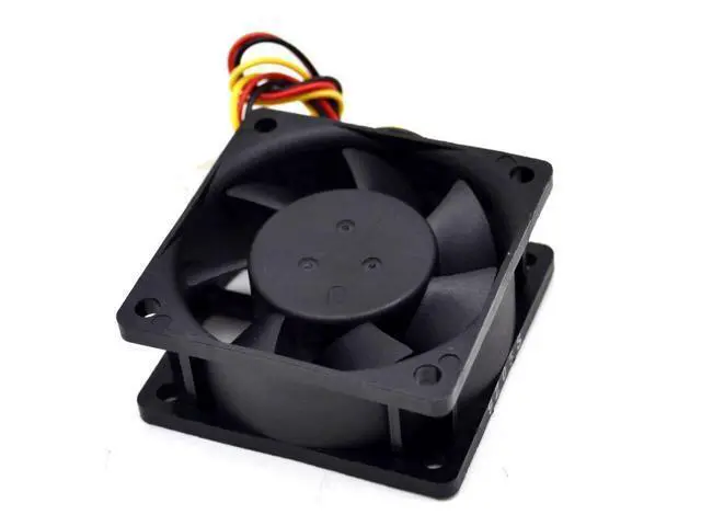 Alt view image 3 of 3 - New FD126025EB 6025 6cm 12V 0.42A high current dual ball bearing fan 60*60*25mm