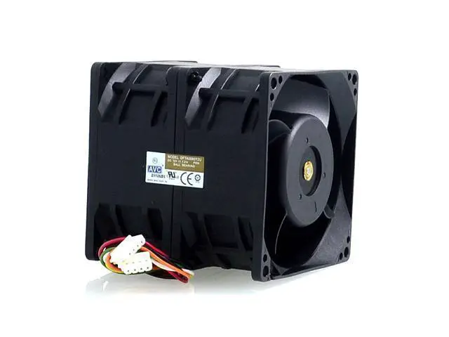 Alt view image 2 of 6 - AVC DFTA0880Y2U 12V 7.2A 8080 dual motor car booster fan violence 80 * 80 * 80mm