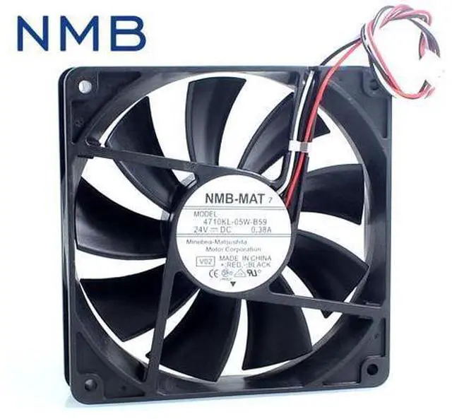 Main image of 4710KL-05W-B59 12025 12CM 24V 0.38A stops to tell police the inverter fan NMB