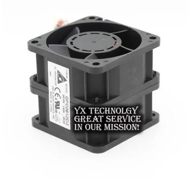 Alt view image 4 of 6 - Delta GFC0612DS 6056 6CM 12V 1.92A high speed booster fan violence 60*60*56mm