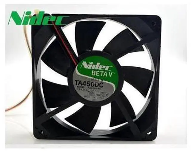 Main image of Nidec New TA450DC A34346-55 ball chassis 120*120*25mm 12CM 12025 12V 0.33A power supply fan