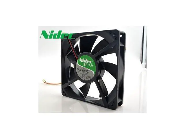 Alt view image 4 of 4 - Nidec New TA450DC A34346-55 ball chassis 120*120*25mm 12CM 12025 12V 0.33A power supply fan