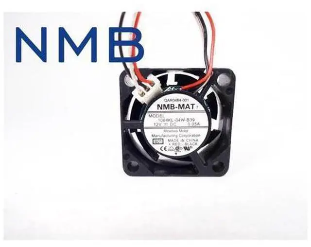 Main image of 1pcs 1004KL-04W-B39 DC 12V 0.05A 3-wire Server Square Fan 2510 25x25x10mm