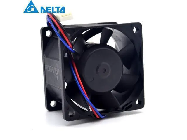 Alt view image 2 of 6 - Delta 6038 6cm winds of fan 12V 1.68A TFB0612GHE-FOO supports gun 60*60*38mm