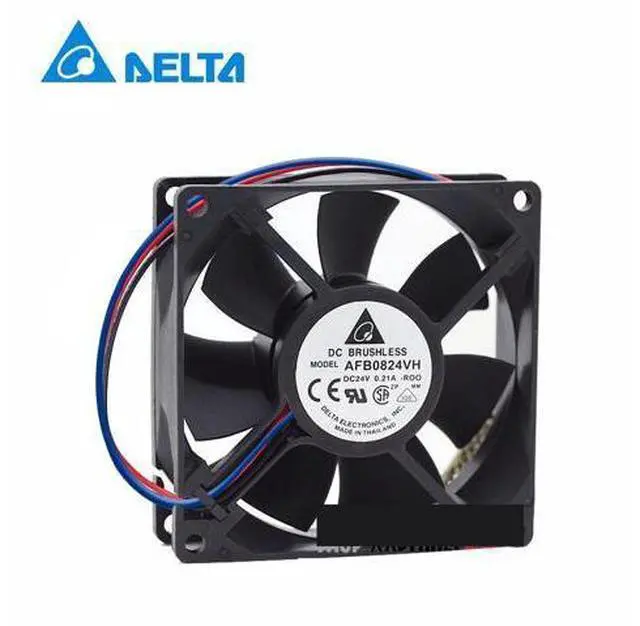 Main image of Delta and authentic AFB0824VH 8025 8cm 24V 0.21A fan drive 80*80*25mm