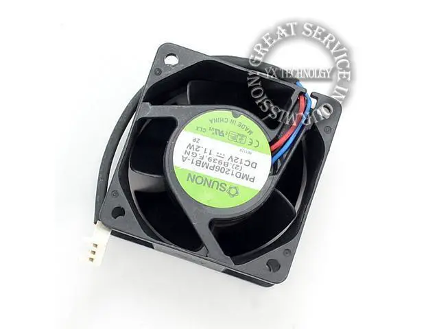 Alt view image 5 of 6 - 6038 winds of 6CM server fan 12V 11.2W PMD1206PMB1-A 606038mm
