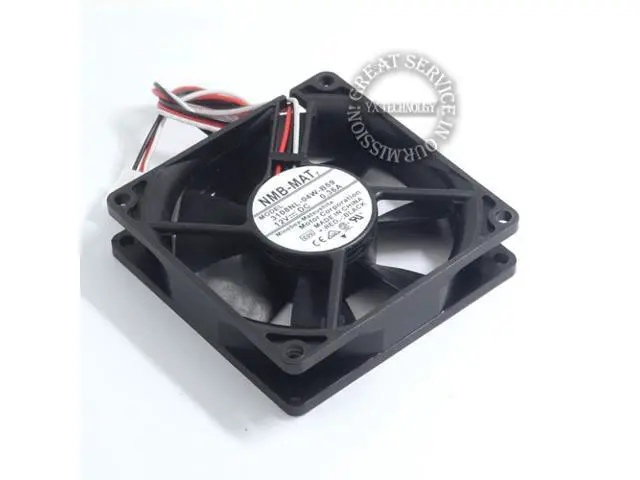 Alt view image 5 of 6 - and 3108NL-04W-B59 8020 0.36A fan dual ball wind capacity NMB 80*80*20mm