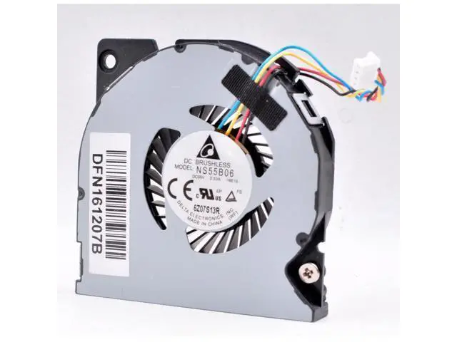 Alt view image 2 of 4 - NS55B06-16E15 DC05V 0.53A DFN161022B 4 lines ultra-thin laptop cooling fan