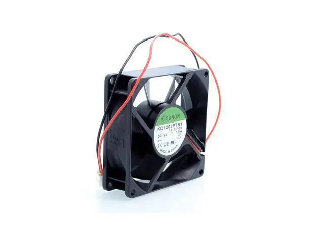 Alt view image 5 of 5 - 1pcs KD1208PTB1-13. (2). GN 8025 8CM 12V 1.9W double ball bearing fan