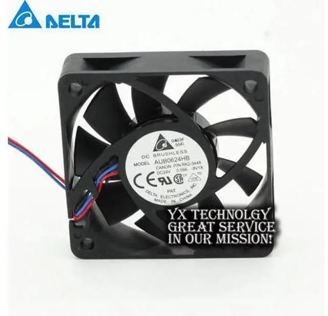 Main image of Delta AUB0624HB 6cm 6015 24V 0.09A fan drive 60*60*15mm 2pcs/lot