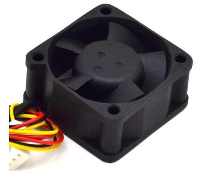 Alt view image 3 of 3 - 2pcs/lot FD124020EB 4020 12V super durable double ball bearing fan 40*40*20mm