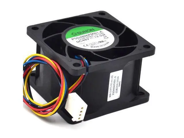 Alt view image 5 of 6 - 6CM 6038 48V 12W PSD4806PMB1-A server winds of the 4-wire fan 60*60*38mm