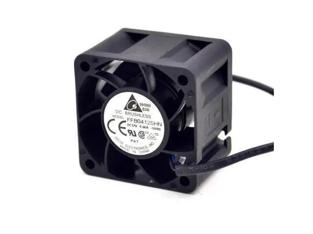 Alt view image 2 of 6 - 1pcs Original new FFB0412SHN-ROO 4cm 4028 0.6A fan speed stall alarm servers for 40*40*28mm