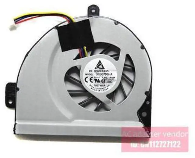 Main image of New Replace FOR ASUS K43X K43E K43 X43S X43 K43SJ A43 A43S X53S A53S K53SJ X53S K53SJ laptop CPU fan KSB06105HB-BD93 AL05