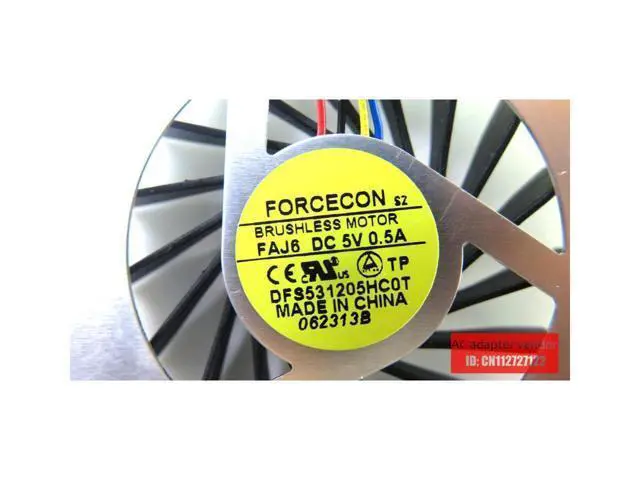Alt view image 4 of 4 - New Replace FOR ASUS N43 N43S N43SL N43SM N43SN laptop CPU fan