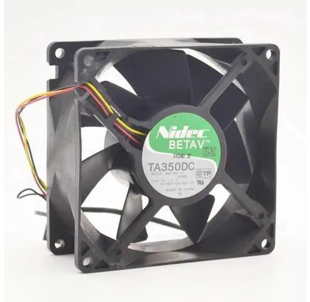 Main image of Nidec New TA350DC M34789-57 CQ4 9238 12V 1A 9CM low noice fan 92*92*38mm
