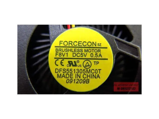 Alt view image 6 of 6 - New FOR HP Compaq 6510B 6515B 6520S 6710B 6710S laptop CPU fan