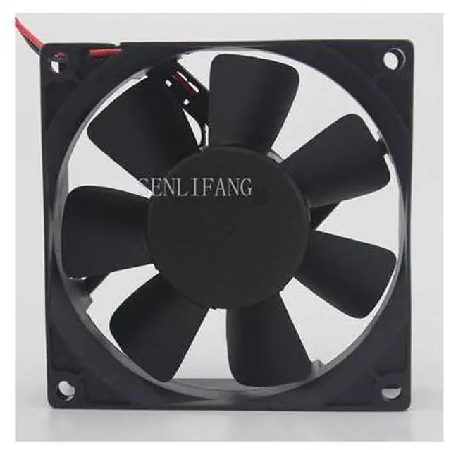 Main image of Original ADDA AD0812HB-A73GL 80*80*25 12V 0.25A three wire chassis fan