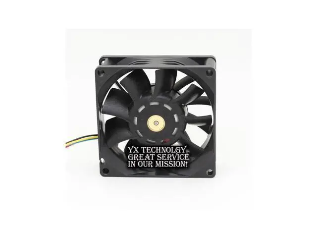 Alt view image 5 of 6 - New 9GV0812P4J04 8025 12V 0.47A double ball-4-wire radiator fan air volume for 80*80*25mm