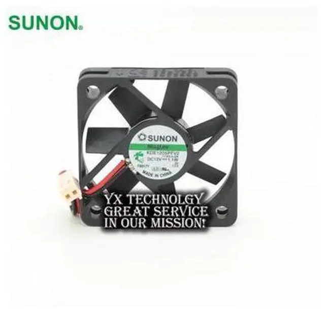 Main image of New KDE1205PFV2 5010 5CM 12V 1.1W 3 wire switch fan 50*50*10mm