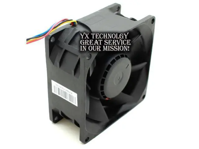 Alt view image 3 of 5 - and DATA0838B8U 8038 8 48V 0.29A 4 wire dual ball bearing fan 80*80*38mm