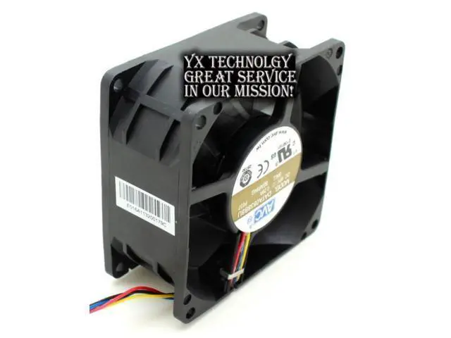 Alt view image 5 of 5 - and DATA0838B8U 8038 8 48V 0.29A 4 wire dual ball bearing fan 80*80*38mm