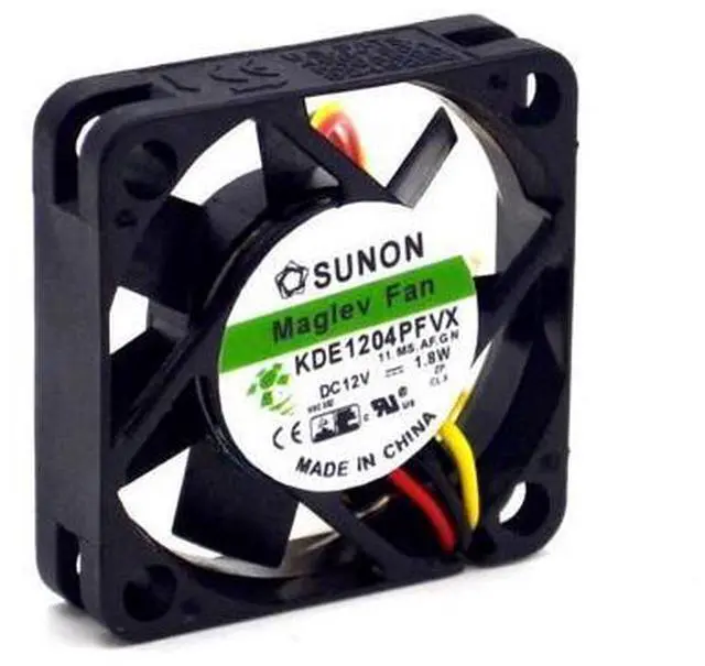 Main image of 1ocs 40*40*10 12V 1.8W KDE1204PFVX 4010 12v 3-wire fan