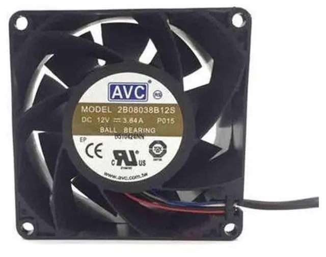 Main image of New 8038 8CM8 violence high speed fan 12V 3.84A 2B08038B12S 80 * 80 * 38