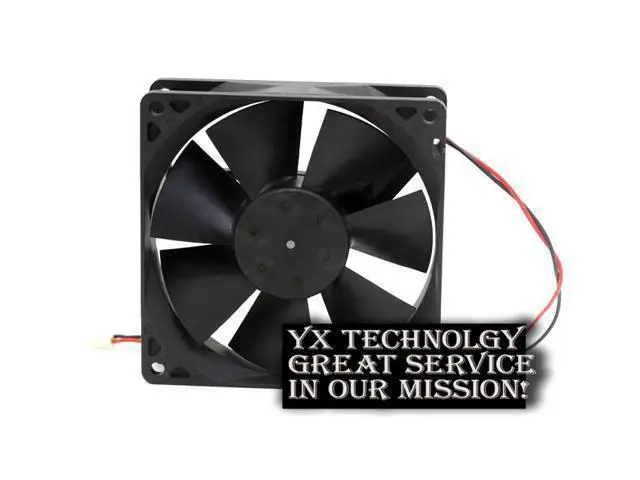 Alt view image 2 of 2 - Nidec D09T-12TS1 9.2CM 9225 9CM 12V 0.37A two-wire wind chassis power supply fan