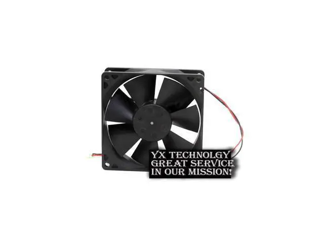 Alt view image 2 of 2 - Nidec D09T-12TS1 9.2CM 9225 9CM 12V 0.37A two-wire wind chassis power supply fan