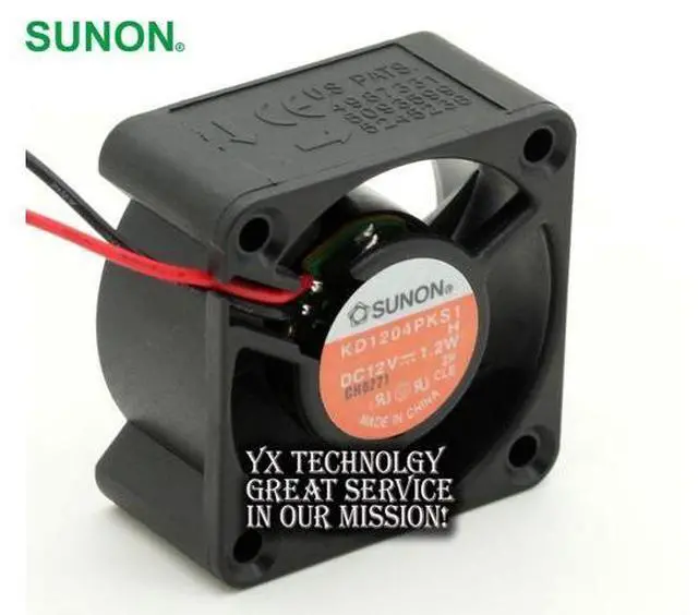 Main image of and KD1204PKS1 12v 1.2W 4cm 4020 2 line Silent fan 40 * 40 * 20mm