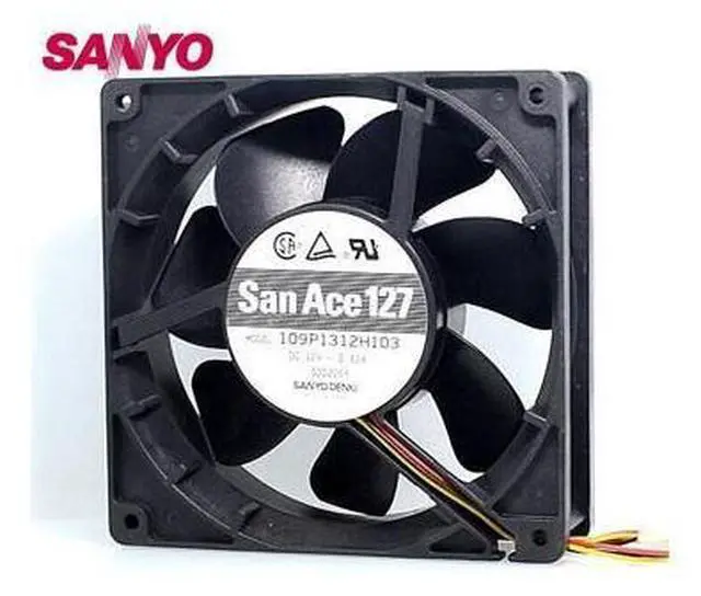 Main image of New 12738 chassis winds of fan 12V 0.82A 109P1312H103 127*127*38mm