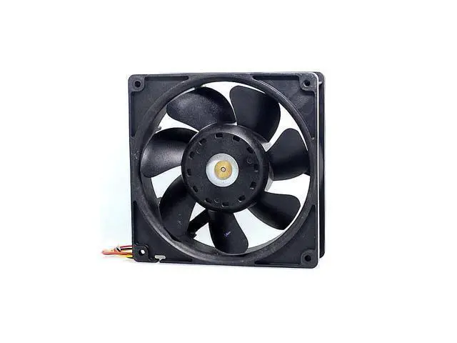 Alt view image 6 of 6 - New 12738 chassis winds of fan 12V 0.82A 109P1312H103 127*127*38mm
