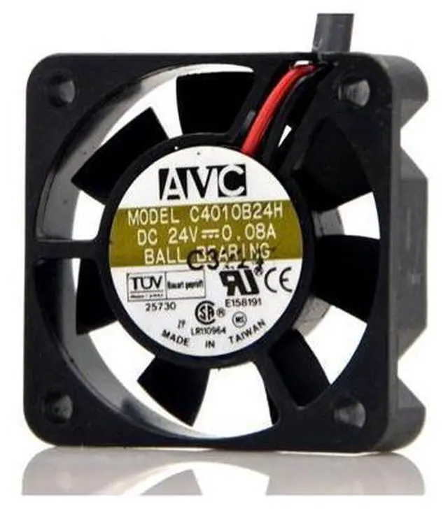 Main image of AVC C4010B24H 24V 0.08A 4CM 4010 2lines Double Ball Printer Inverter Fan