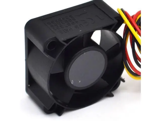 Alt view image 3 of 6 - 1pcs and 40*40*20mm 3-wire 4020 4 cm silent fan 1.4W KDE1204PKVX