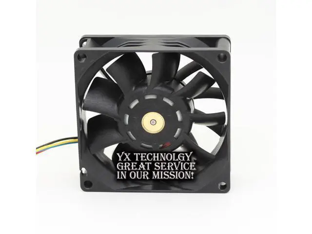 Alt view image 5 of 6 - 9GV0812P4J04 8025 12V 0.47A double ball-4-wire radiator fan air volume 80*80*25mm