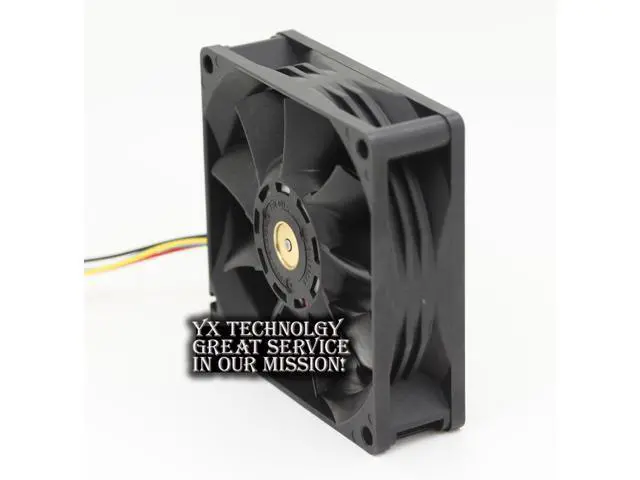 Alt view image 4 of 6 - 9GV0812P4J04 8025 12V 0.47A double ball-4-wire radiator fan air volume 80*80*25mm