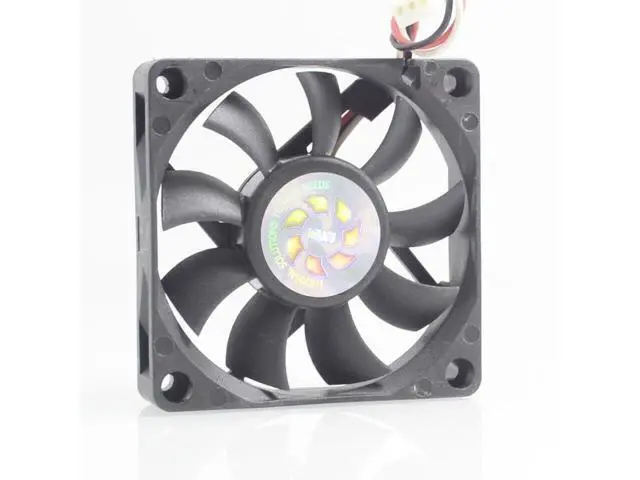 Alt view image 3 of 6 - New 7CM CPU fan winds of 7015 0.7A DC12V DE07015R12U 70*70*15mm