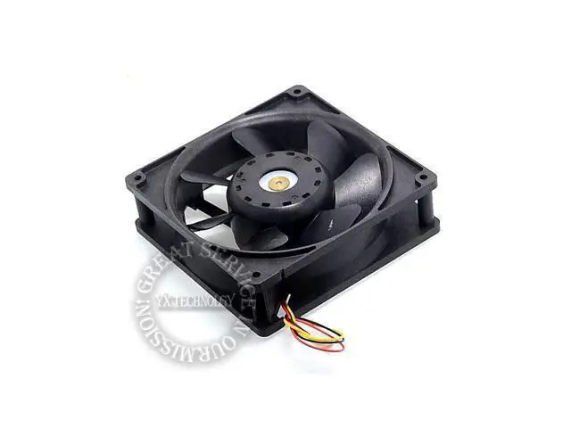 Alt view image 5 of 6 - New 12738 chassis winds of fan 12V 0.82A 109P1312H103 127*127*38mm
