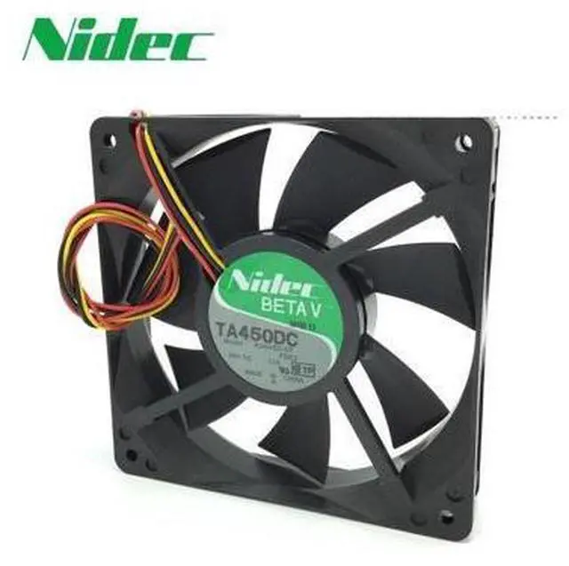 Alt view image 2 of 3 - 120*120*25mm TA450DC A34452-57 48V 0.12A 12CM 12025 converter fan