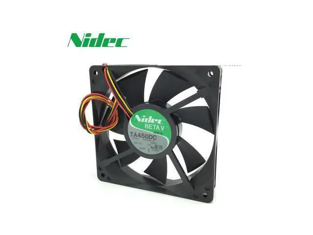 Alt view image 2 of 3 - 120*120*25mm TA450DC A34452-57 48V 0.12A 12CM 12025 converter fan