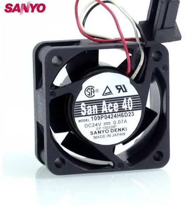 Main image of 1pcs 109P0424H6D23 Without frame 40*40*20MM 24V 0.07A 4020 4cm fan