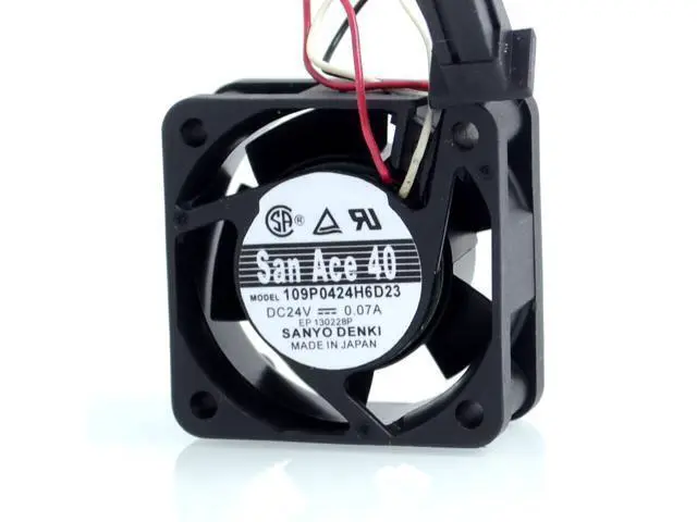 Alt view image 2 of 6 - 1pcs 109P0424H6D23 Without frame 40*40*20MM 24V 0.07A 4020 4cm fan