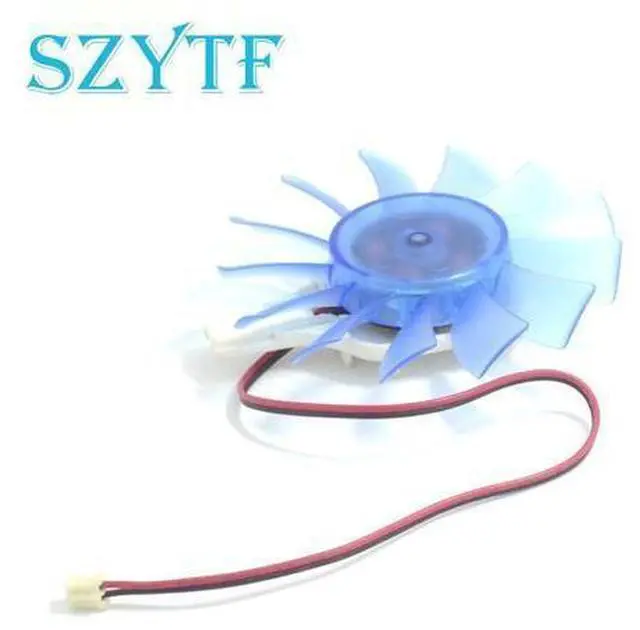 Main image of video card fanNew 9600 GTS250 Graphics card fan Ball 75mm diameter 12V 0.20A CPS-8015B12
