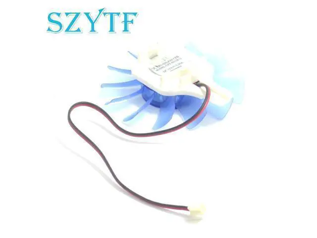 Alt view image 2 of 2 - video card fanNew 9600 GTS250 Graphics card fan Ball 75mm diameter 12V 0.20A CPS-8015B12