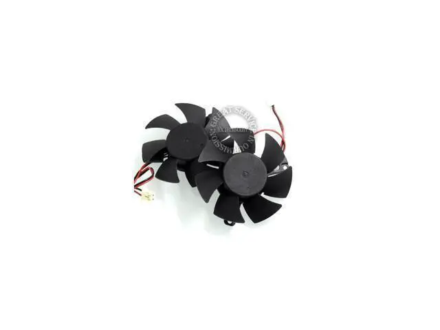 Alt view image 4 of 4 - video card fanNew GA51S2L 12V 0.13A Blade diameter 47mm Pitch 39 * 39 * 39mm Graphics card fan
