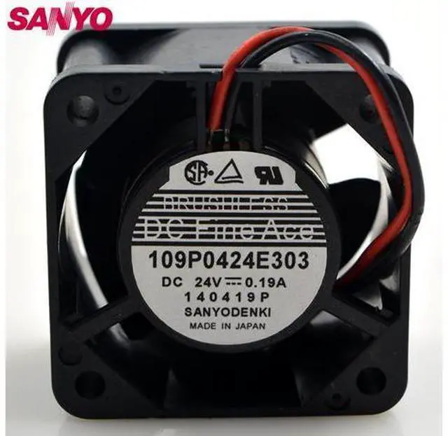 Main image of 1pcs 109P0424E303 4028 4cm 4 cm 24V 0.19A large wind frequency converter fan